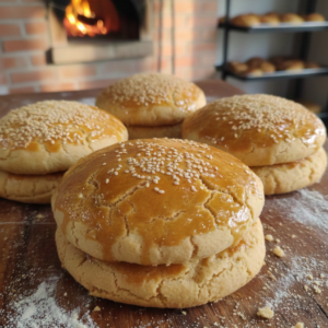 Empanada de Boda o dulce (tradicional con Ajonjolí)