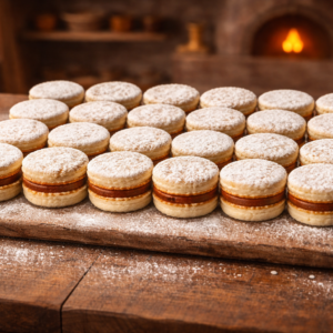 Alfajorcitos Artesanales con Manjar – Pack x25