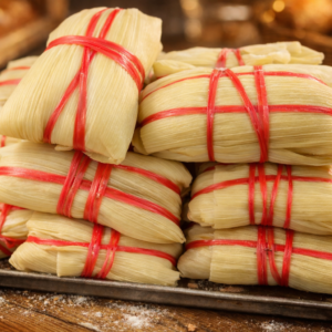 Tamal de Pollo Casero Tradicional